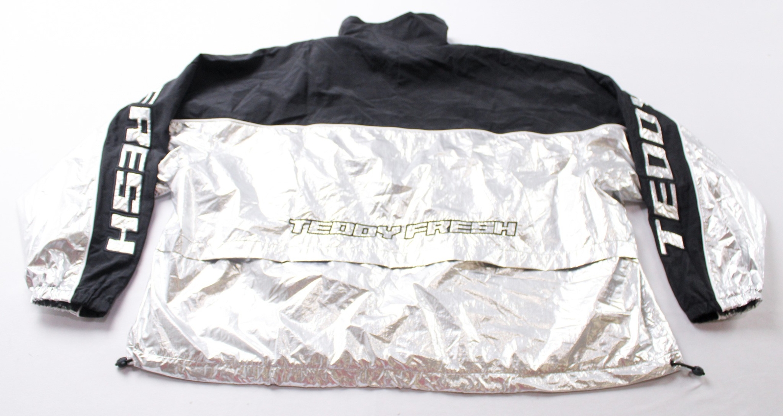 Teddy Fresh Unisex Adults’ Silver Panel Track Jacket NC3 Multi Size XS/S NWT
