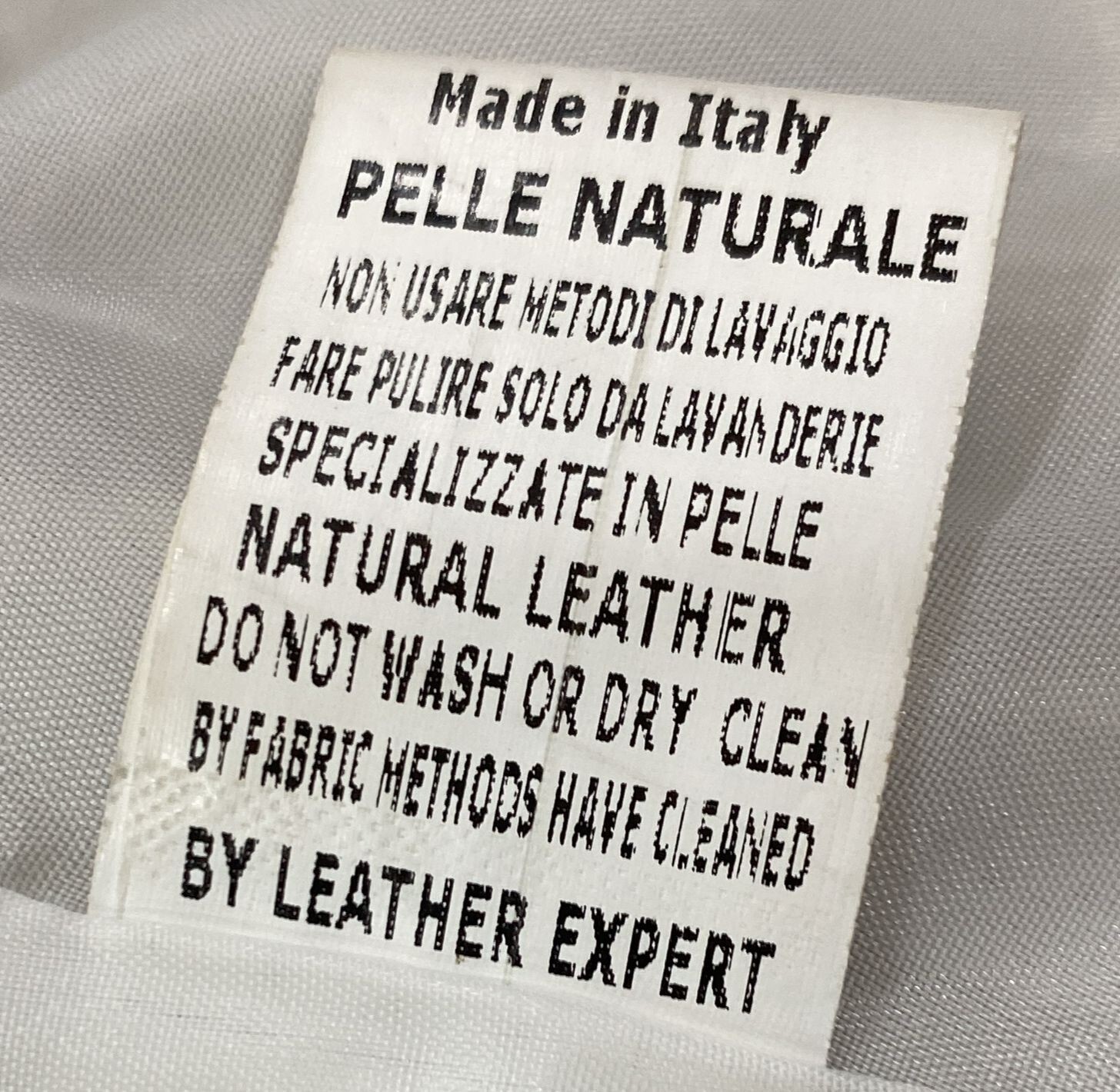 YES LONDON LEATHER JACKET used women woman size 44 WHITE XYE183L