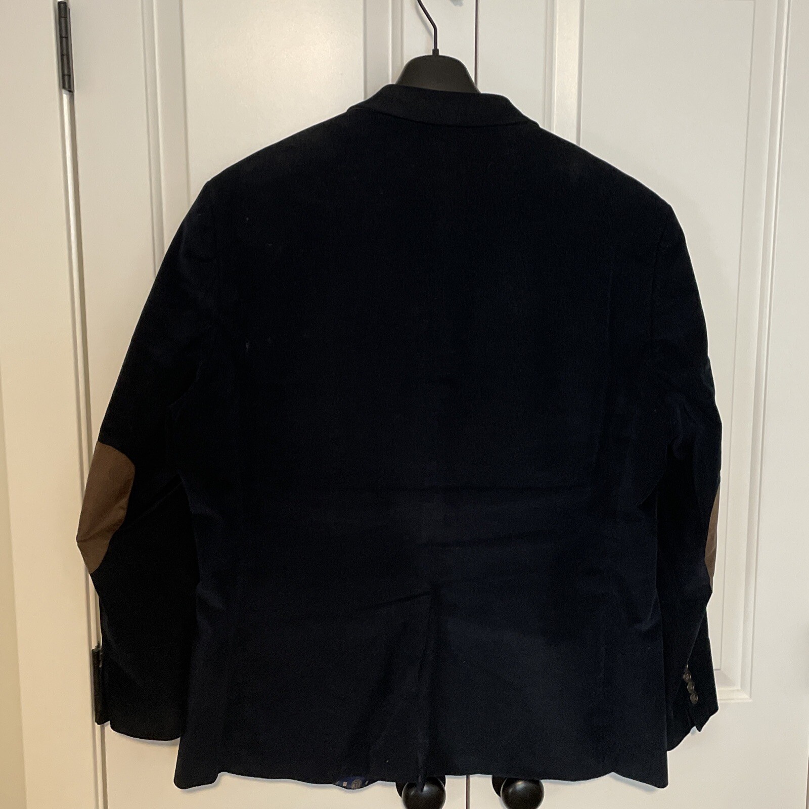 LAUREN Ralph Lauren sportcoat, navy finewhale cord, cotton/spandex, 48R