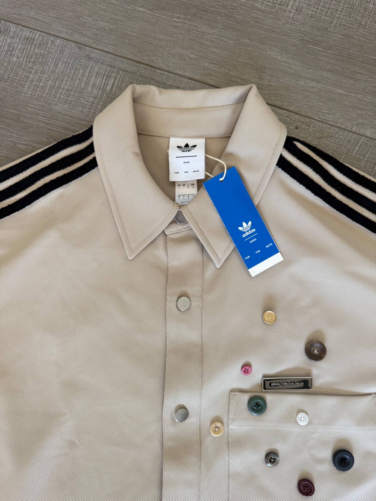 NEW Adidas Song For The Mute ADI 006 Shirt Jacket