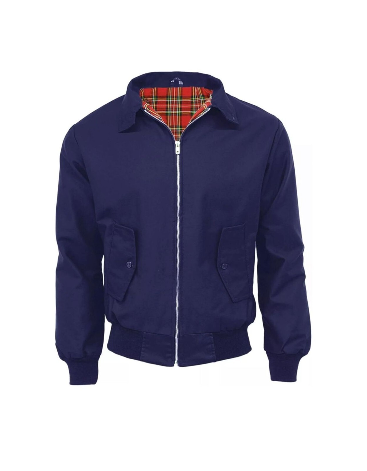 Mens Harrington Jacket Classic Retro Scooter 1970’s Vintage Bomber MOD Coat Top