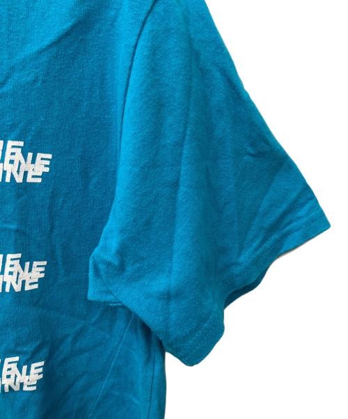 Number (N)ine Logo Print T-Shirt Men L Sky Blue Cotton