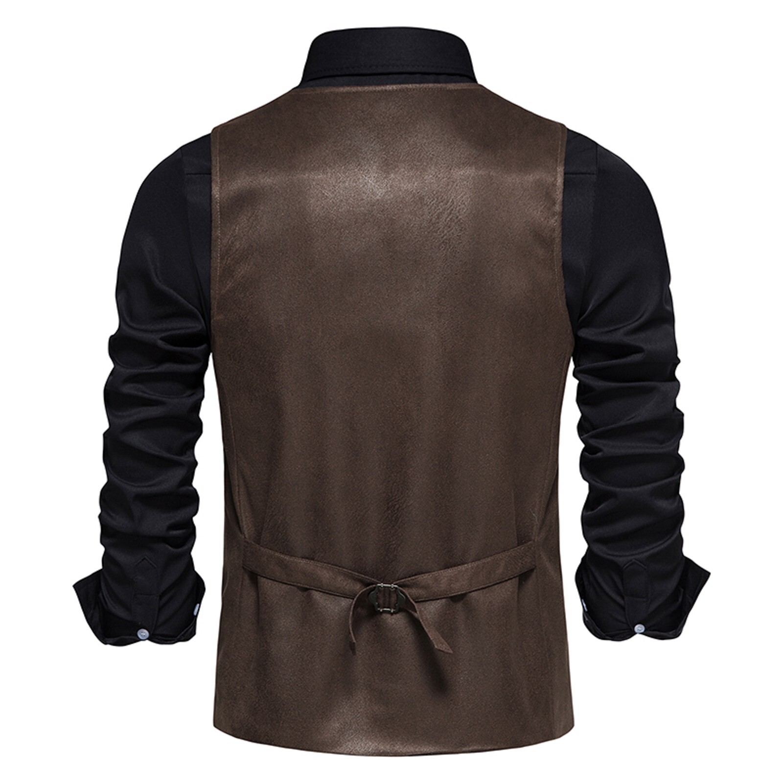 Men’s Fashion Solid Single Breasted Formal Smart Casual Suit Waistcoat Vest New