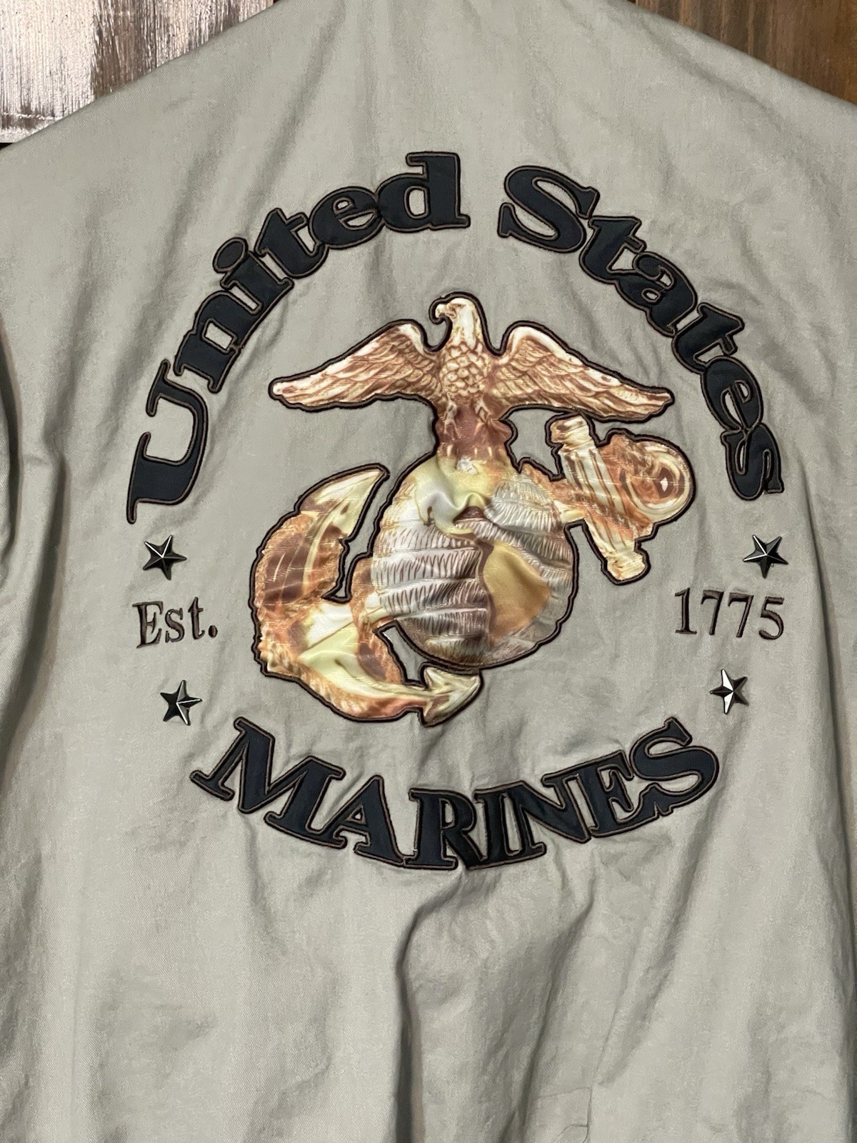 THE BRADFORD EXCHANGE UNITED STATES MARINES MEDIUM JACKET