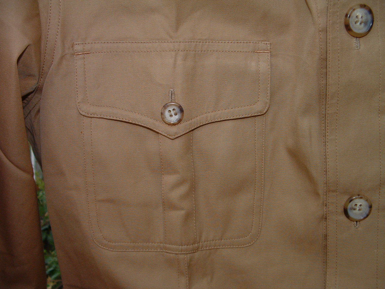 VTG HUNTING WORLD NYC Safari Bush Jacket BROWN 38 – Pleated – NOS MIB