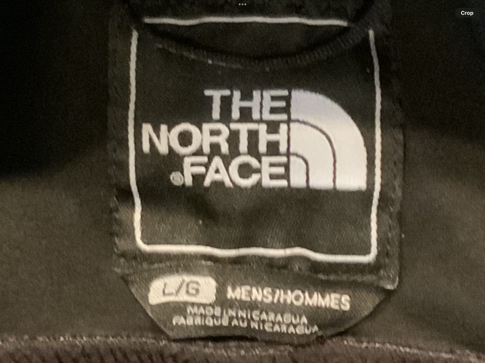 Men’s The North Face Black All Season Zip Jacket W Pockets Size Large