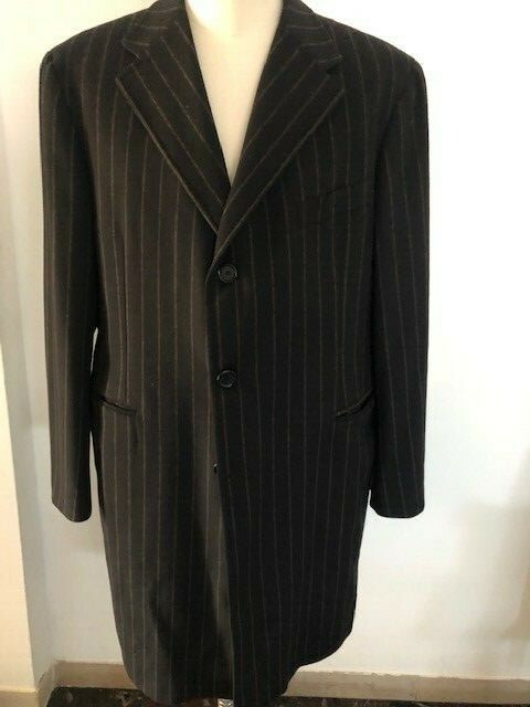 Original Naples Black Plaster Wool Coat Cutter Size 56 Men/Man Coat