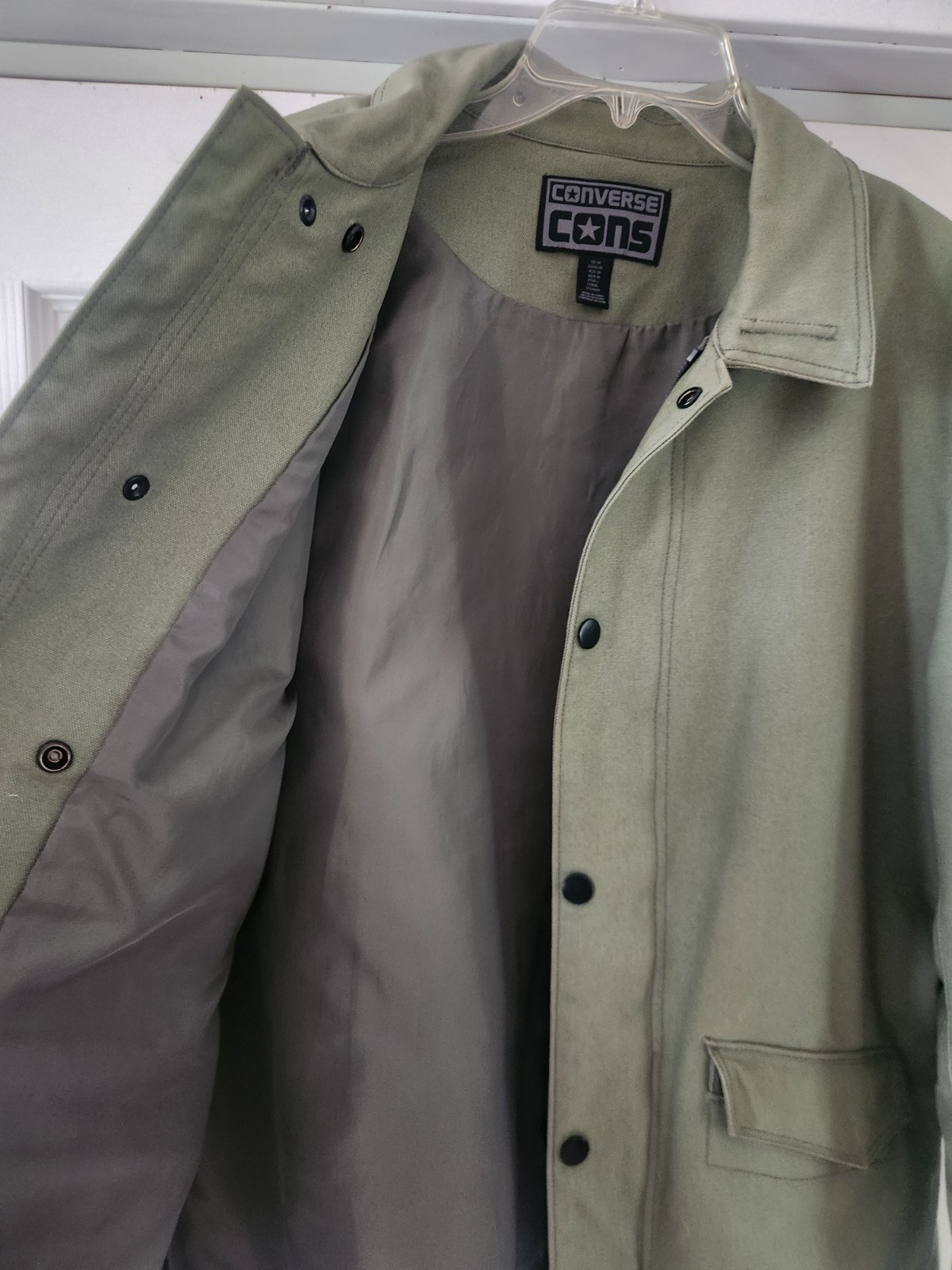 Converse winter jacket; size M