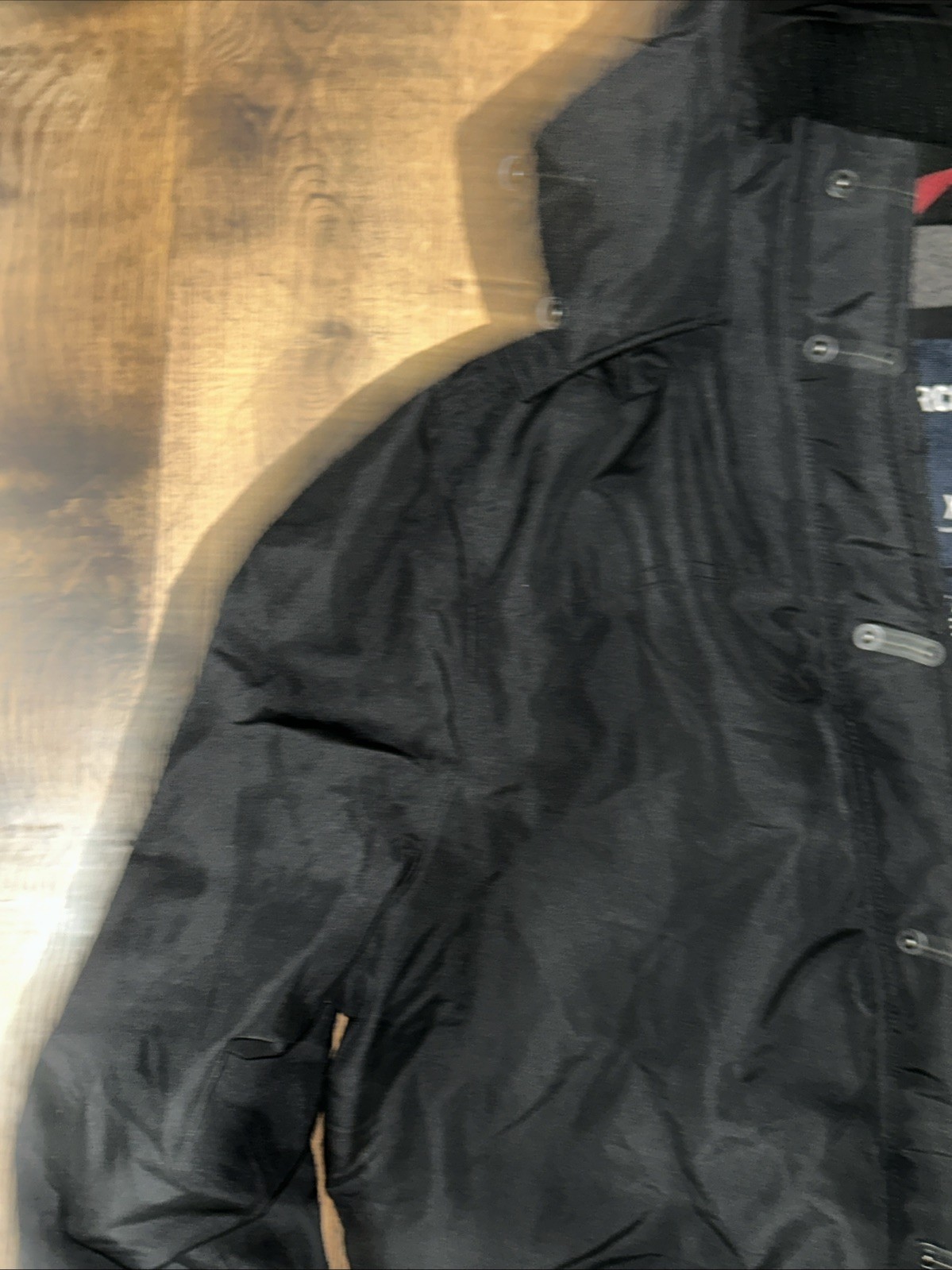 ABERCROMBIE & FITCH ALL-SEASON WEATHER WARRIOR JACKET COAT Black MENS SIZE XL