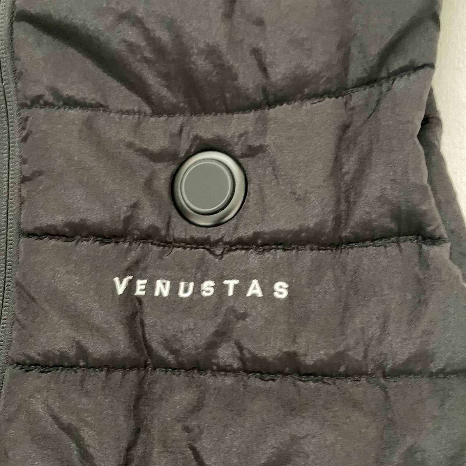 Venustas Heat PufferVest Men SMALL BLACK Heated Battery N/A Insulated Ski Snow