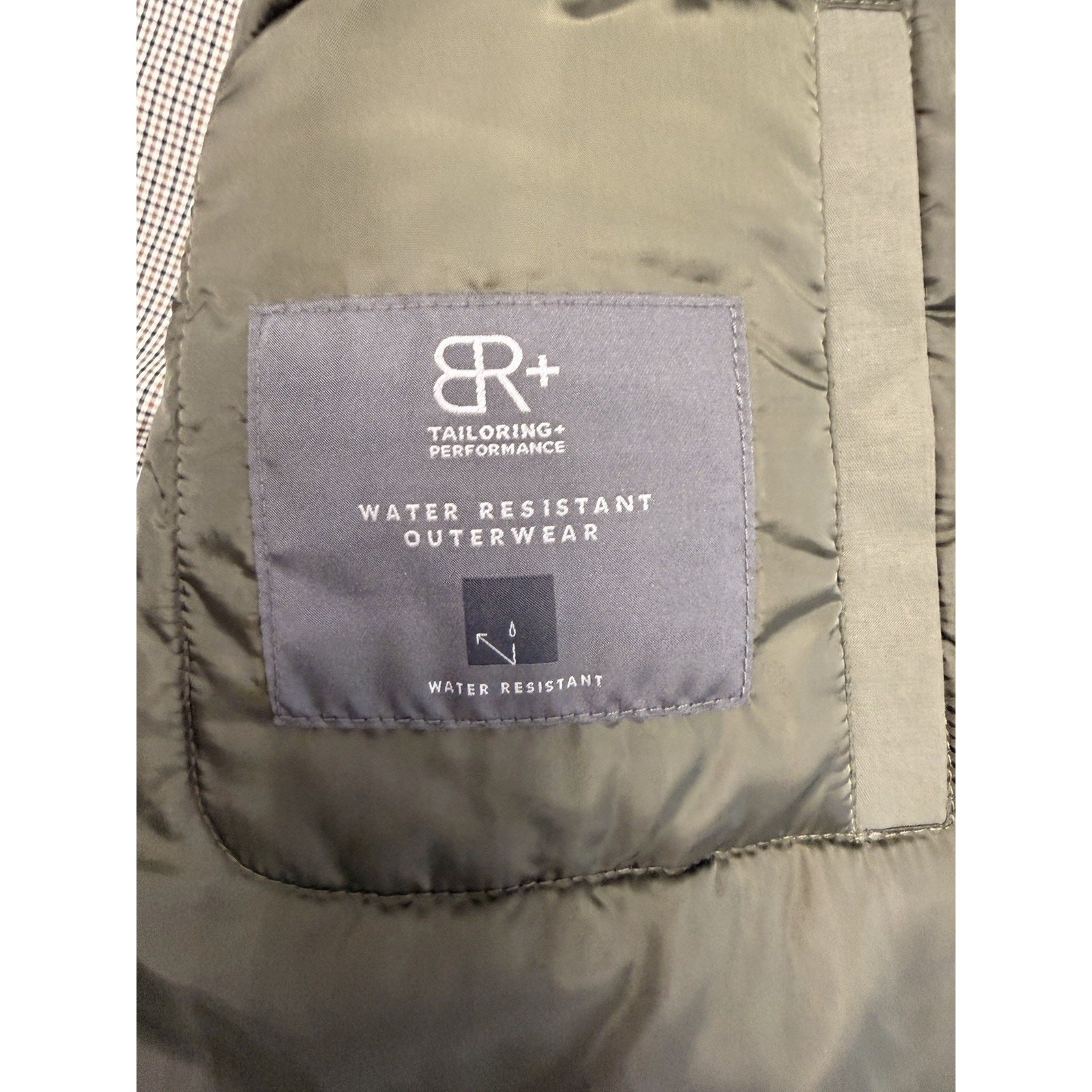 Banana Republic Men’s Olive Bomber Jacket Size M Zip Button Pockets Short Solid