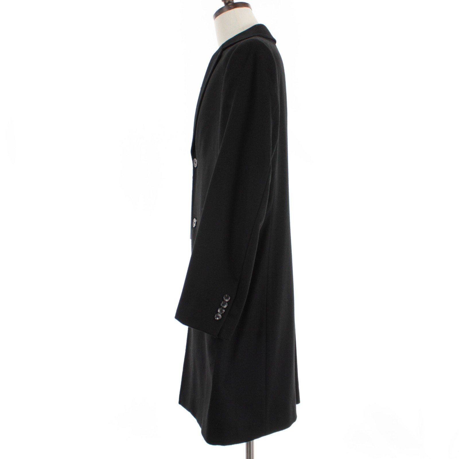 Cardinal of Canada NWT Top Coat Size 42L US in Black Wool / Cashmere Blend