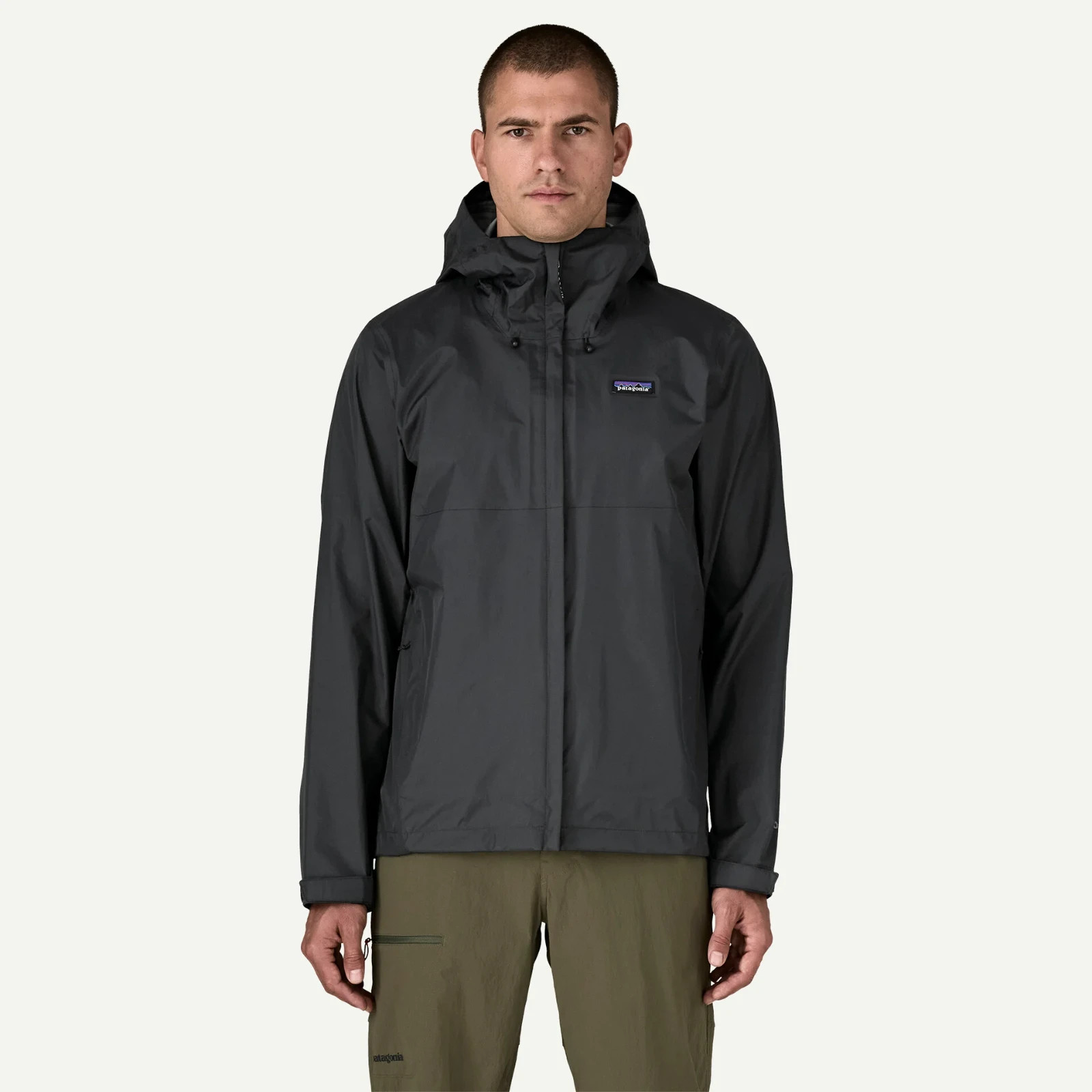 Patagonia Men’s Torrentshell 3L Rain Jacket, Black