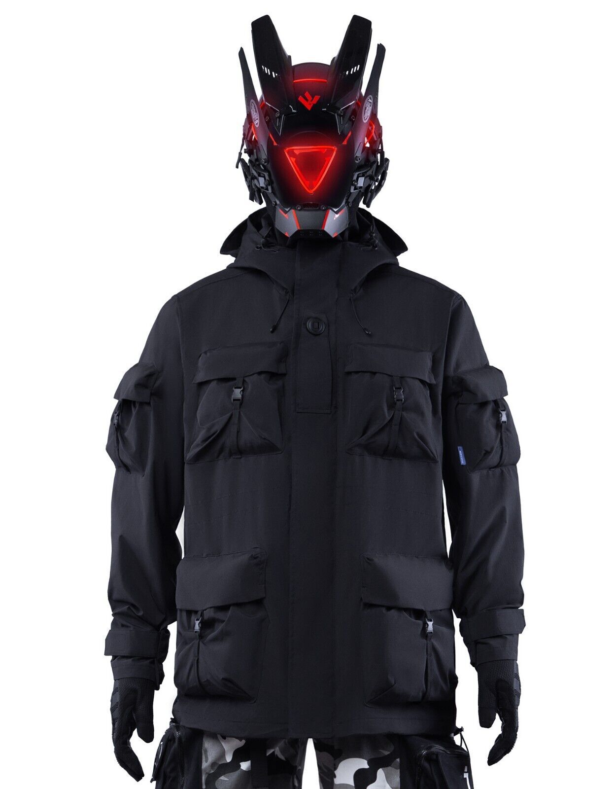 Techwear Heavy Tactical Wilderness Jacket Anorak J88 Streetwear Coat Windbreaker