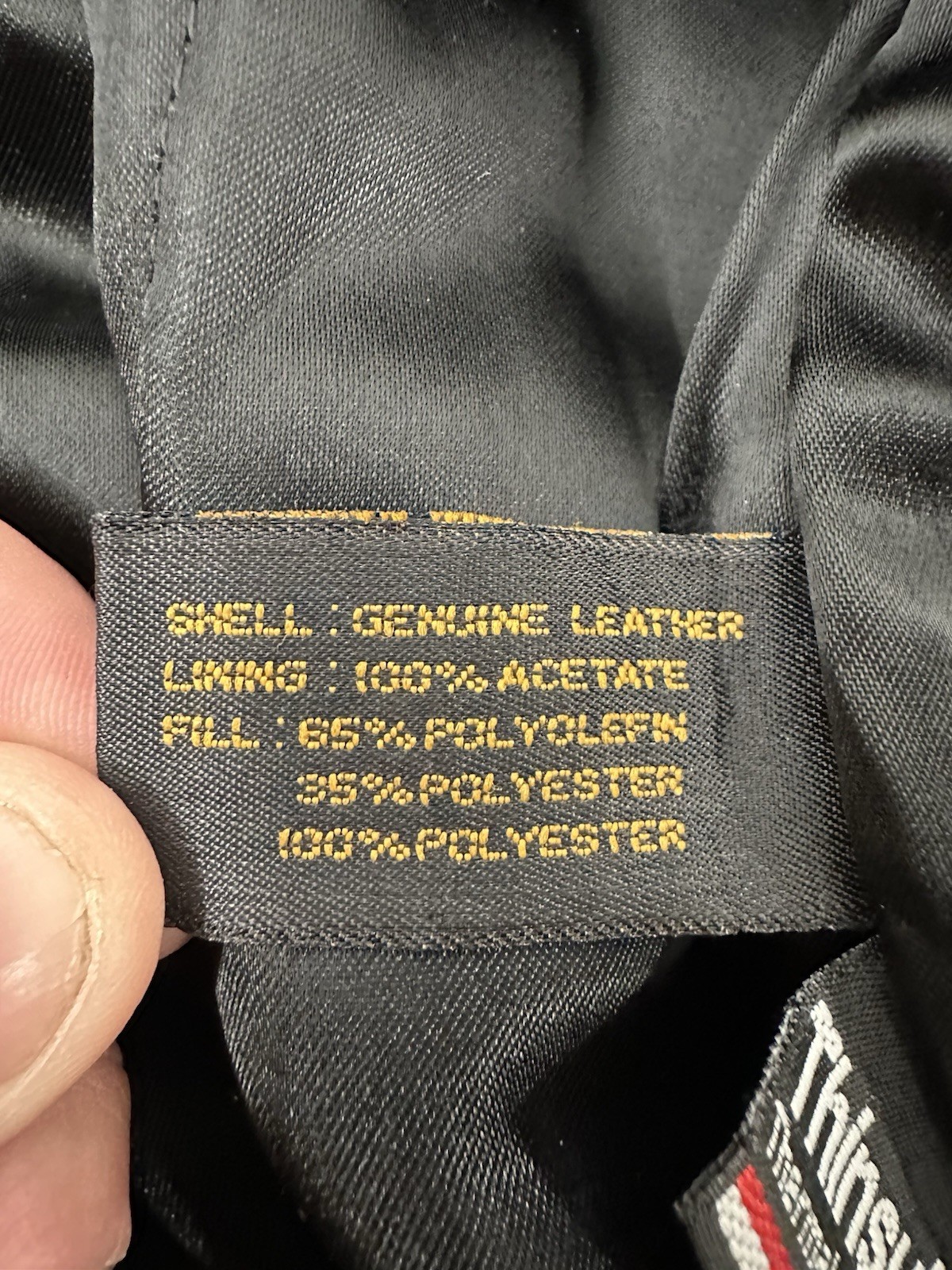 Vtg Express Leather Trench Coat Jacket M Black Belted Genuine Leather Thinsulate