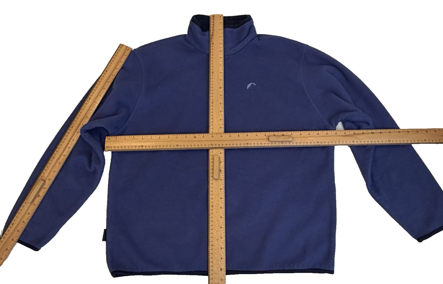 Lowe Alpine 1/4 Zip Fleece Mens XL Polartec Aleutian 255 Purple Walking Hiking