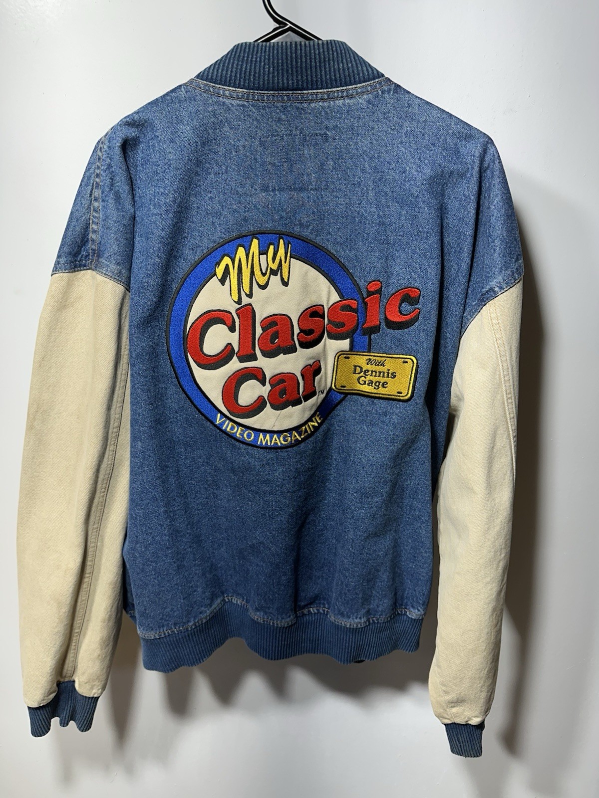 Vintage Denim My Classic Car Dennis Gage Jacket Size Large