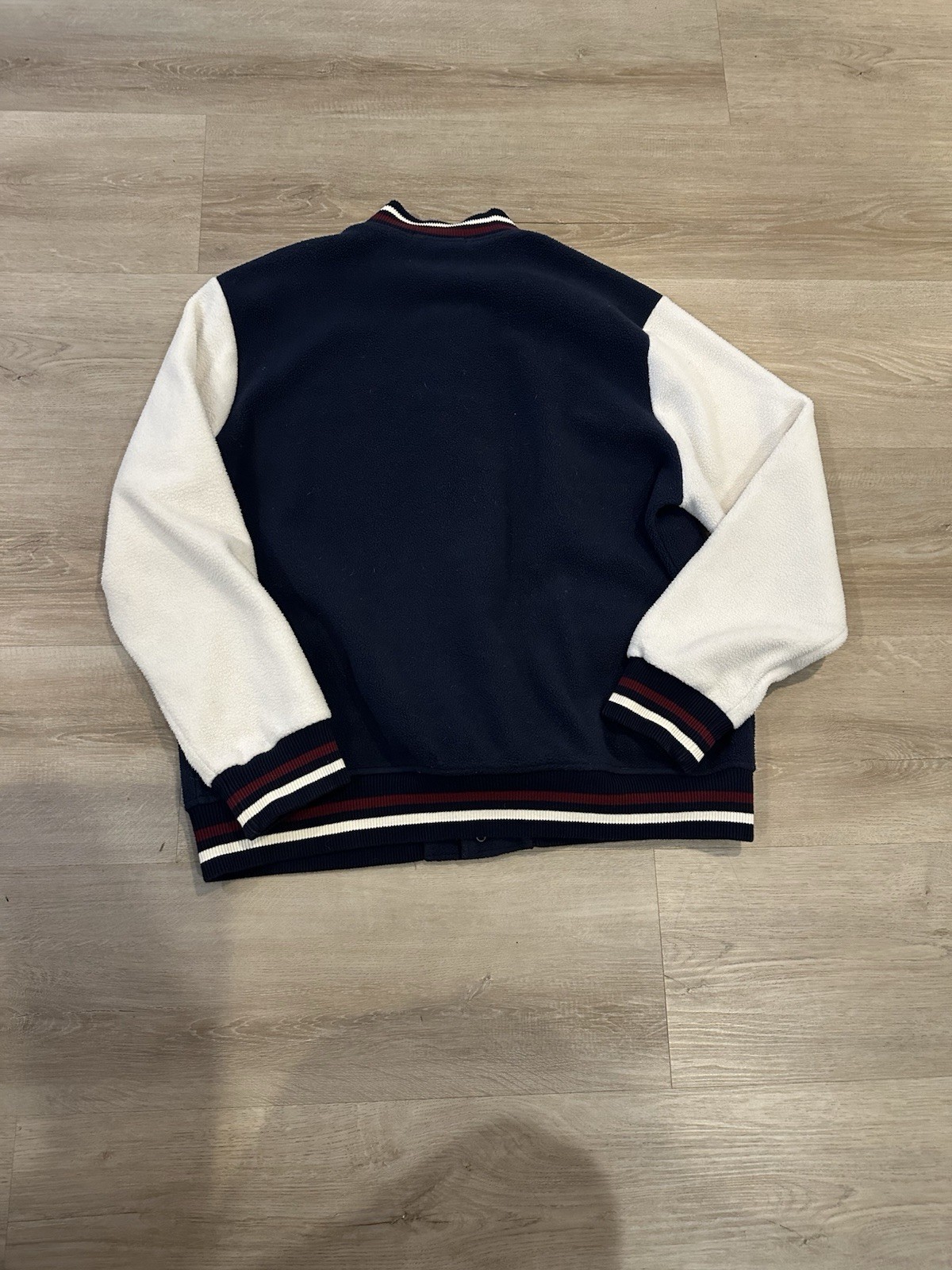 Polo Sport Ralph Lauren Sherpa Fleece Varsity Bomber Jacket Size XL US SELLER