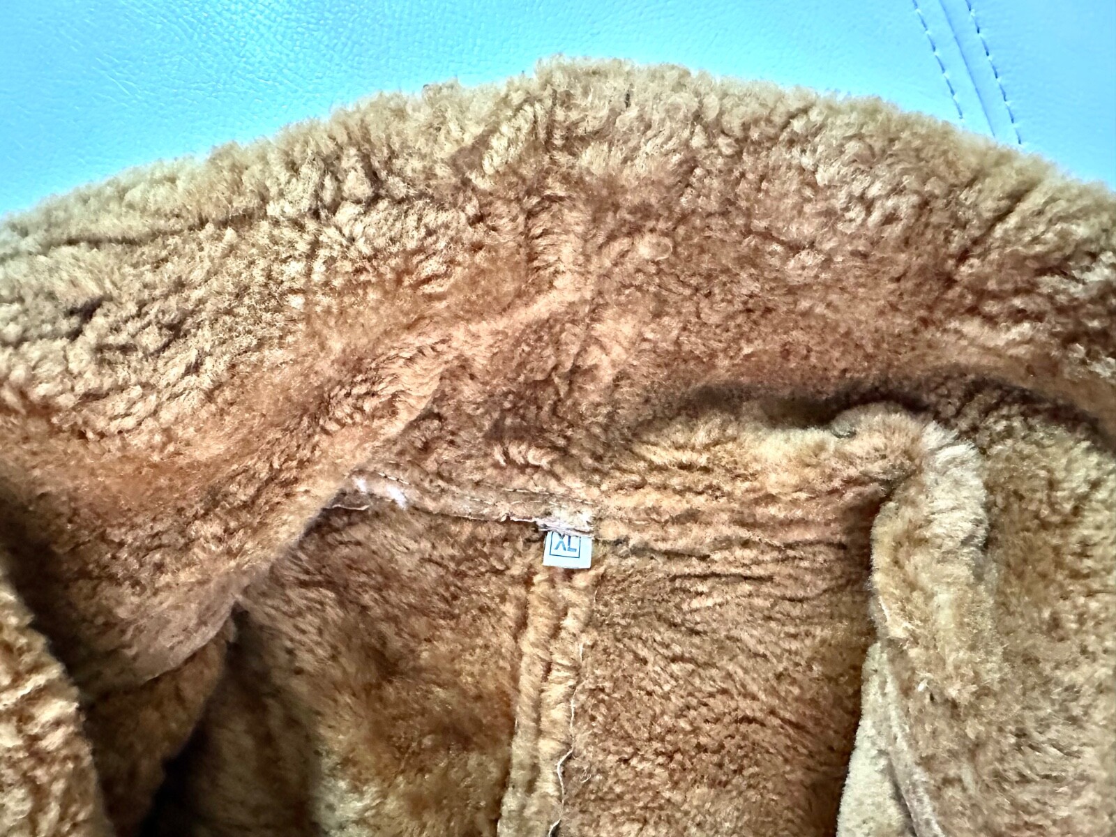 Men’s Shearling Fur Coat Flight Jacket B-3 Bomber 100% Sheep Leather 🇺🇸 seller