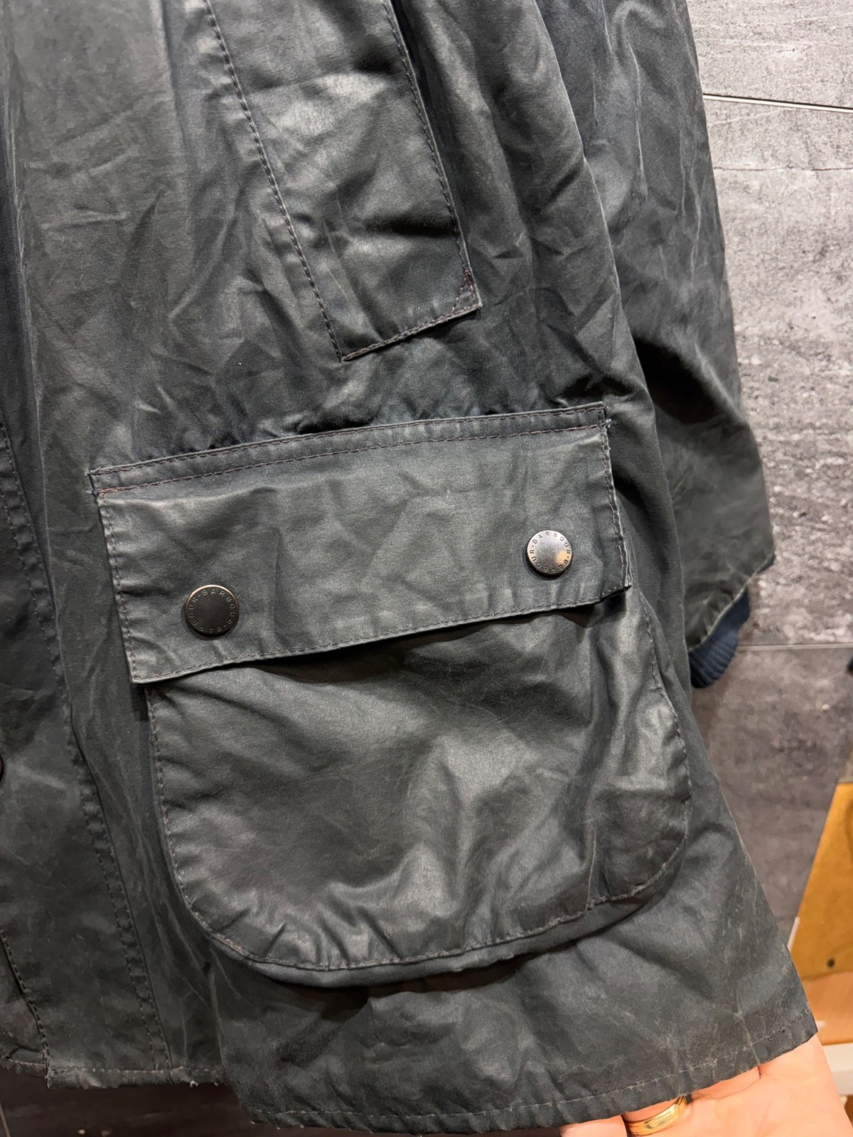 Barbour Bedale A105 Wax Jacket Made in England Size C42 /107CM ( Large)