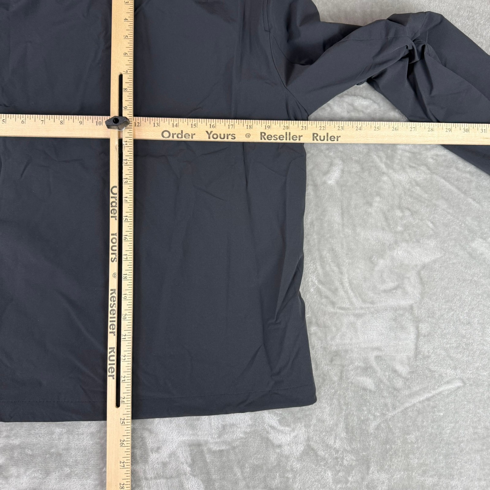 Rag & Bone Pursuit Pace Jacket Mens Small Black Stretch Nylon Spandex $548 NWT