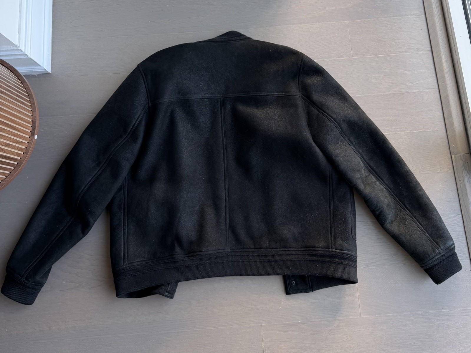 Valstar Valstarino Men’s Sheepskin Button-Front Jacket w/ Shearling Lining IT 54