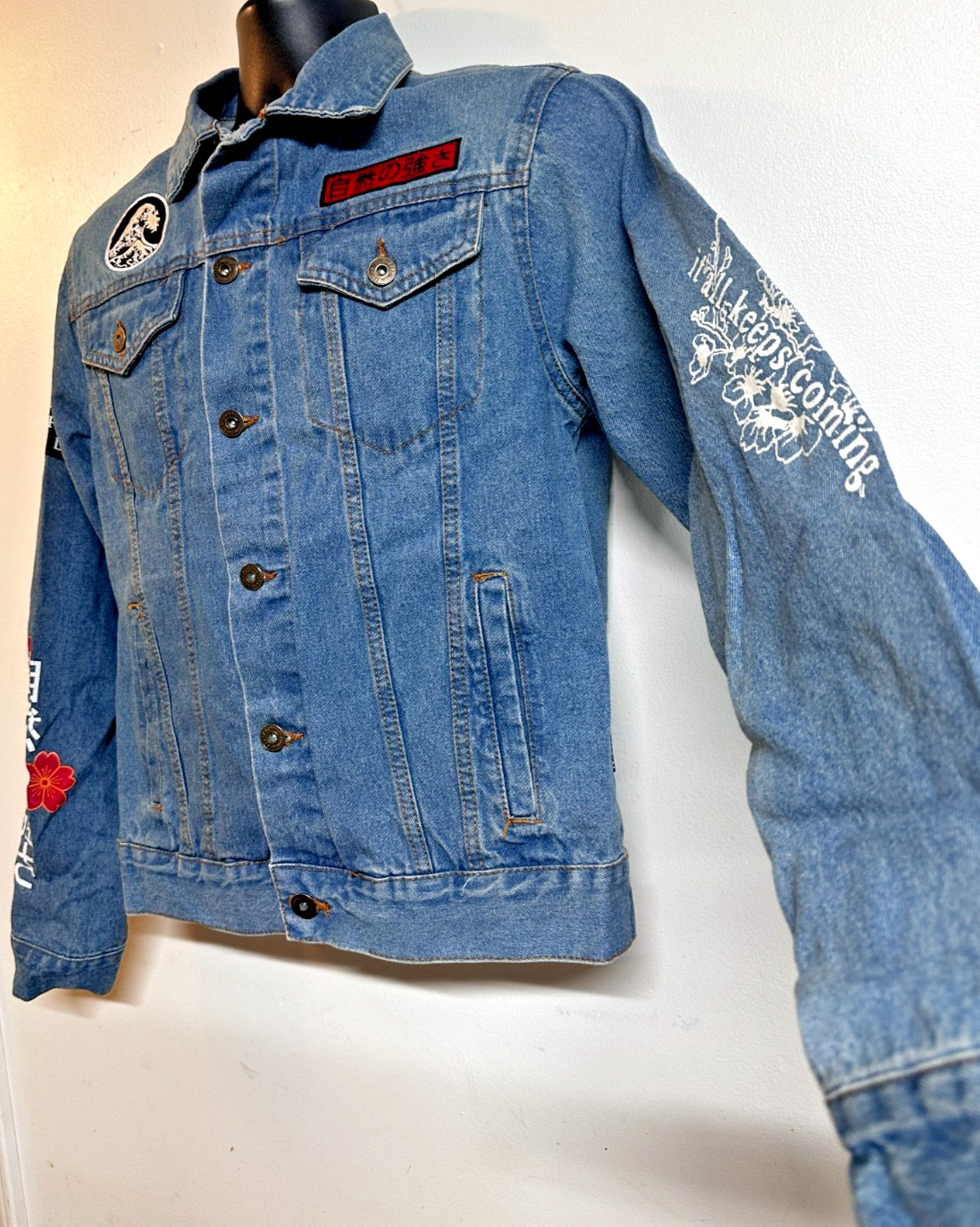 Brooklyn Cloth Survival Of The Fittest Japanese Unisex Adults SZ: S Blue – Used