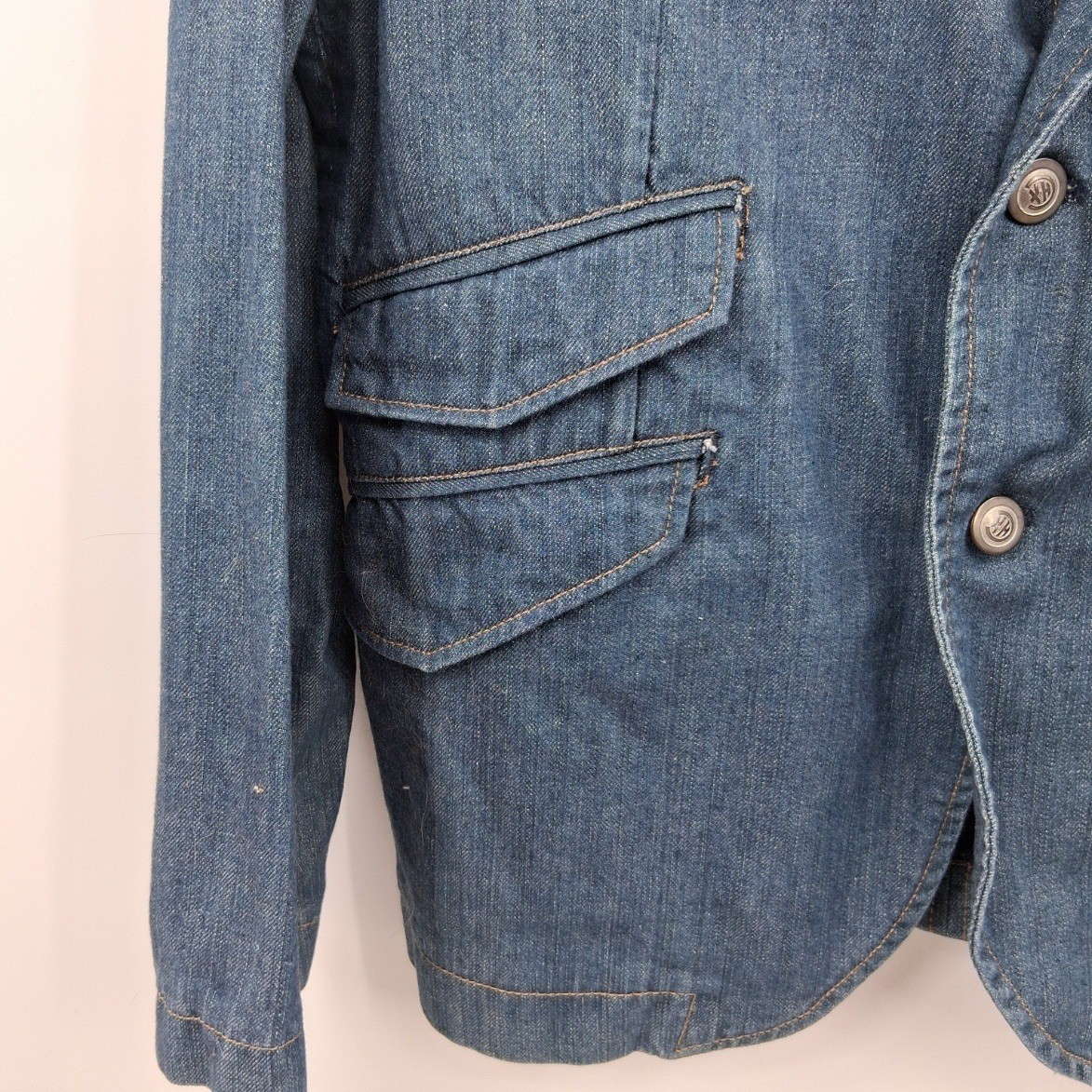 Hendrix By Basic House Denim LS Jacket 105cm Unisex