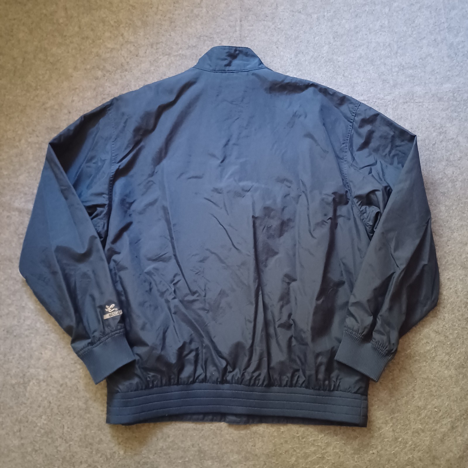 Chase Authentics Windbreaker Mens L Blue Full Zip Jeff Gordon 24 Racing Jacket