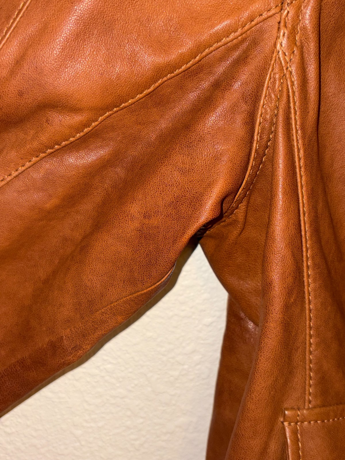 Brunello Cucinelli AUTHENTIC Collector’s Brown Leather Jacket