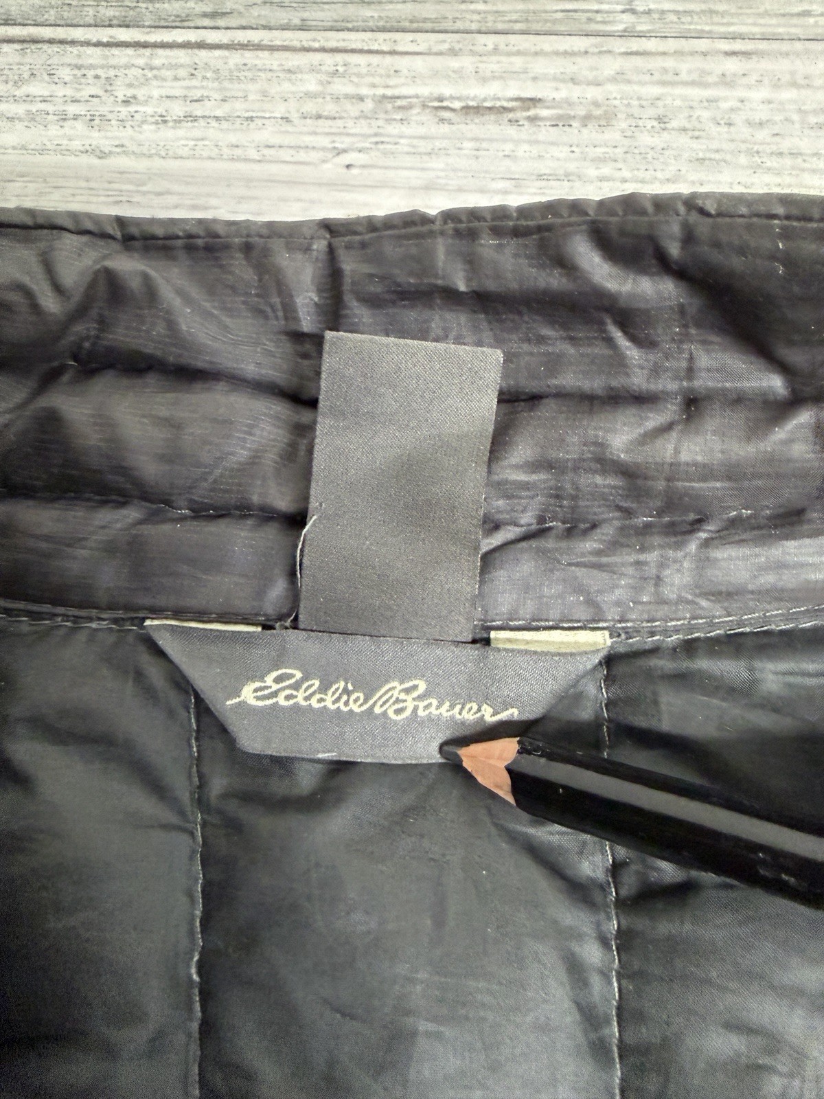 Eddie Bauer First Ascent StormDown 800 Puffer Jacket Mens XLT Gray Full Zip