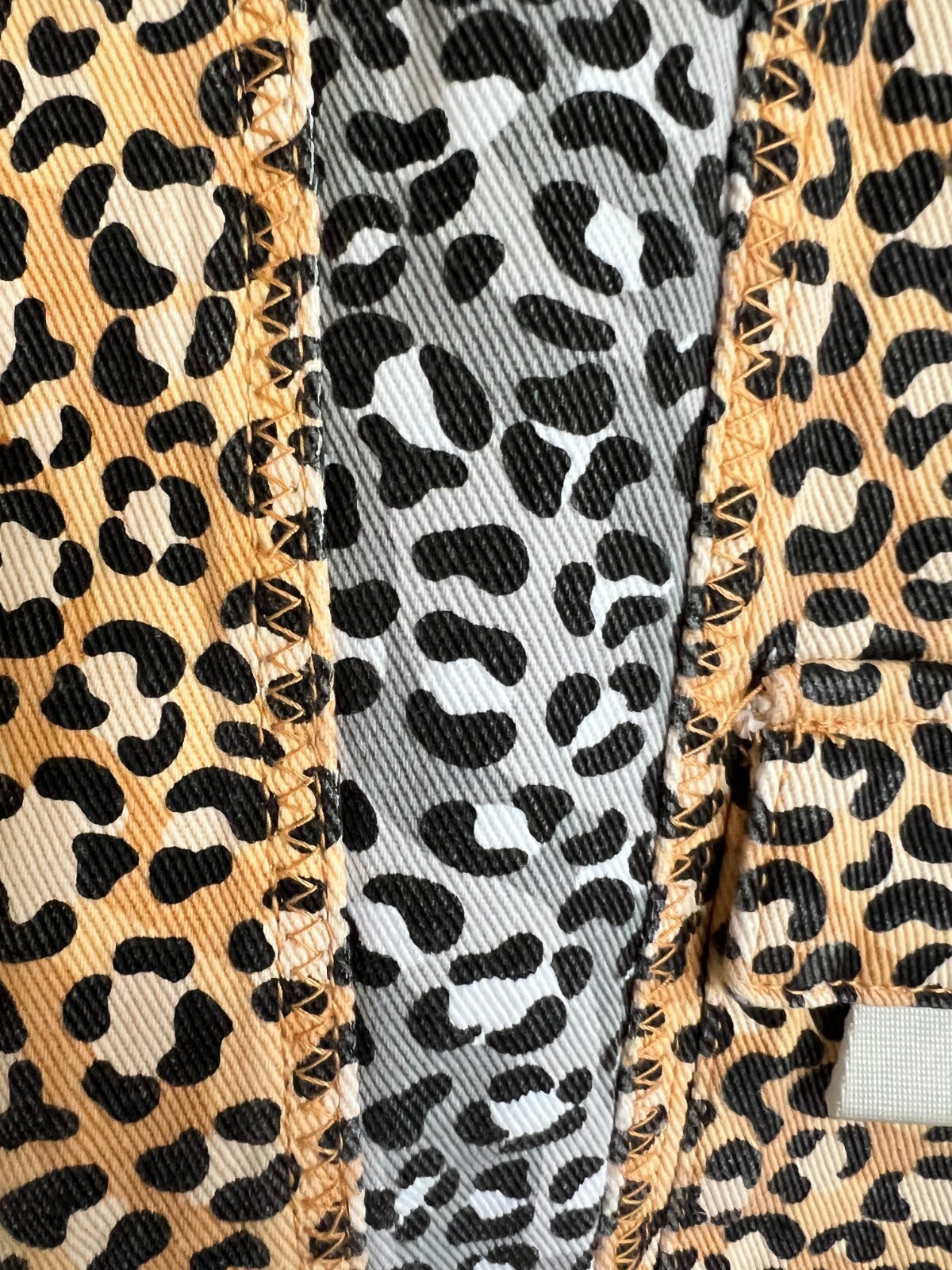 Animal print Jacket Hideout Clothing Co. Size L Men’s «Frosty Tropics» NWT
