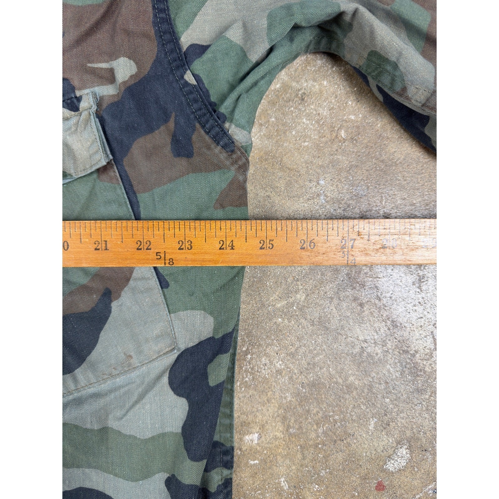 VTG US Army Chemical Protective Jacket Olive Drab Large 80s Military Surplus