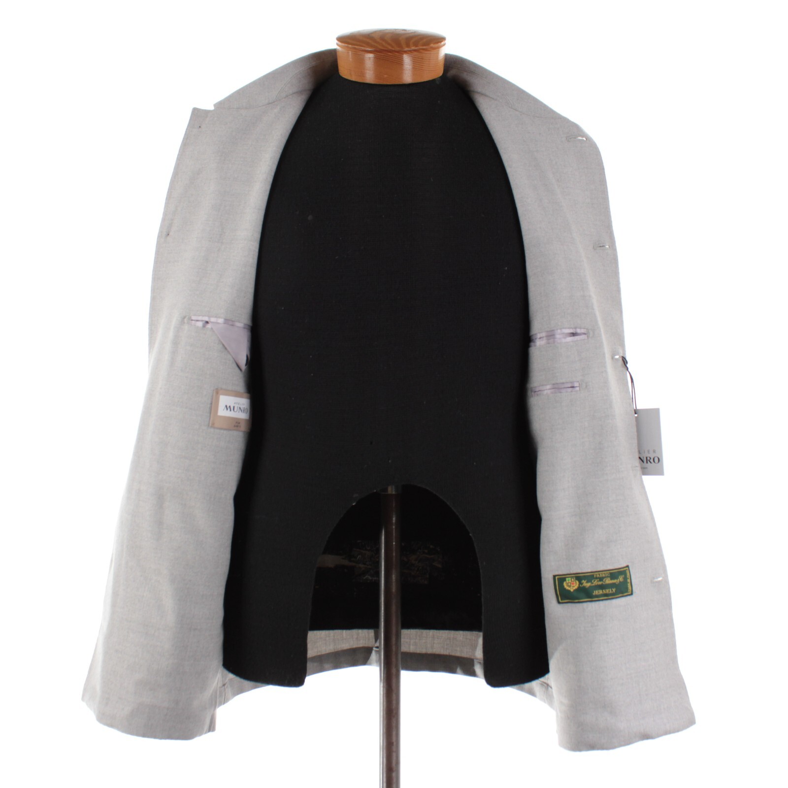 Atelier Munro NWT Wool Blend Overshirt / Jacket Size 52 (42 US) In Gray Melange