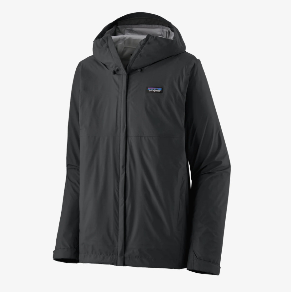 Patagonia Men’s Torrentshell 3L Rain Jacket, Black