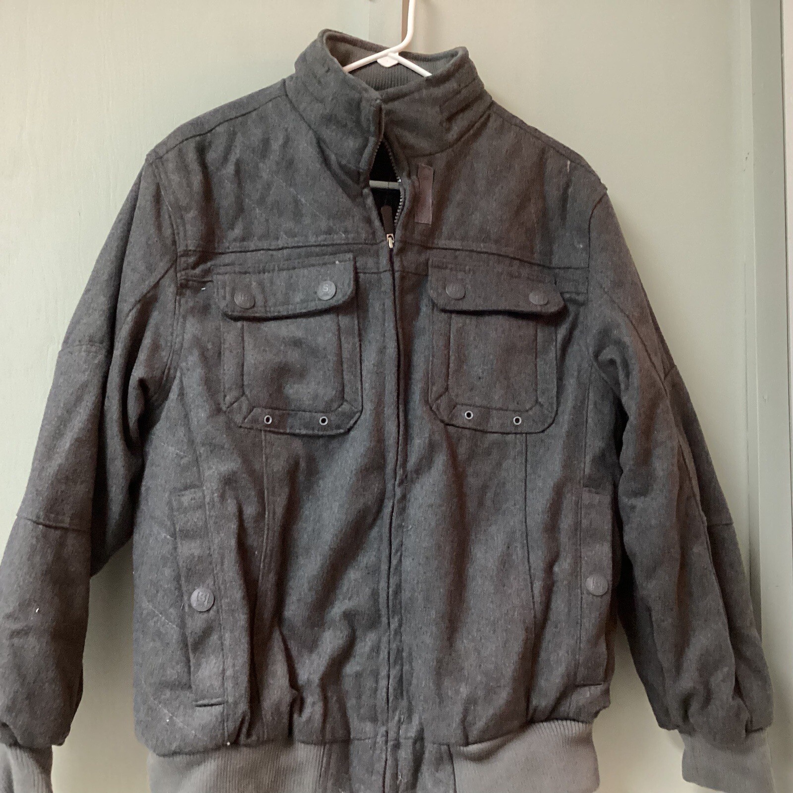 Sportier Jacket 1957 All Season Weather Tech Division Collection Sz Large Gray