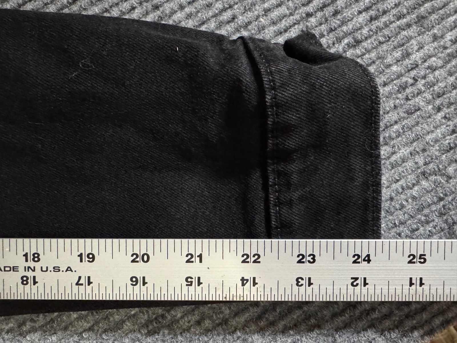 Levi’s Denim Trucker Jacket Men’s Size 2XL Black Stretch Button Up Cotton