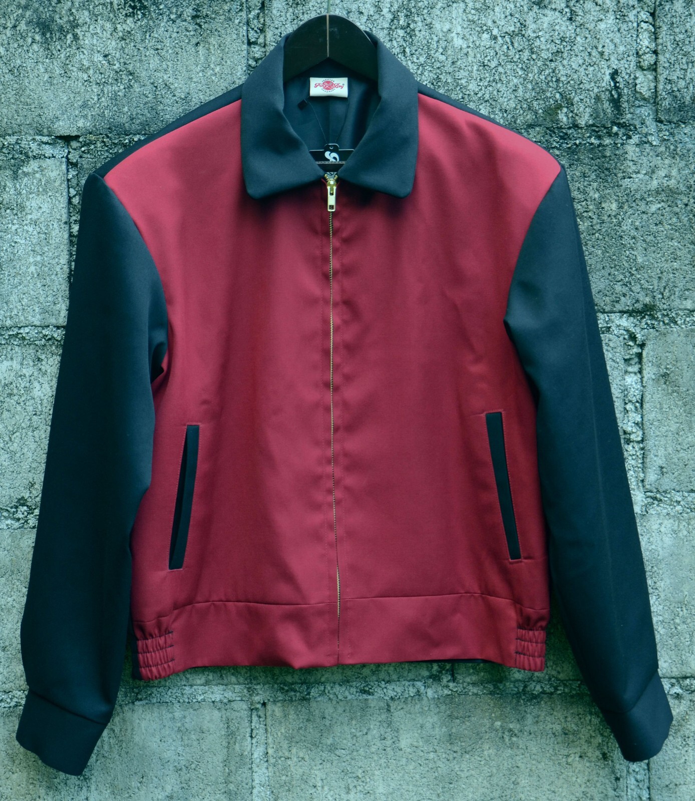 S-XL new Handmade vintage gabardine ricky sports jacket Retro Jacke Dean 1950’s