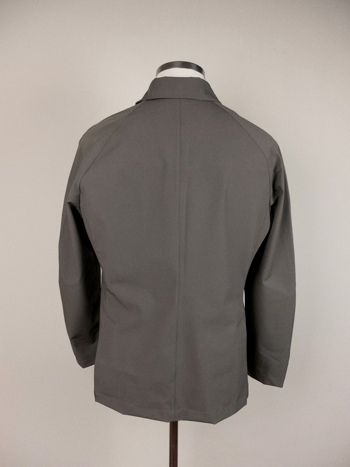 (NO CUSTOMS TAX) MONTECORE Italy khaki green nylon coat jacket Size 54 IT / XXL