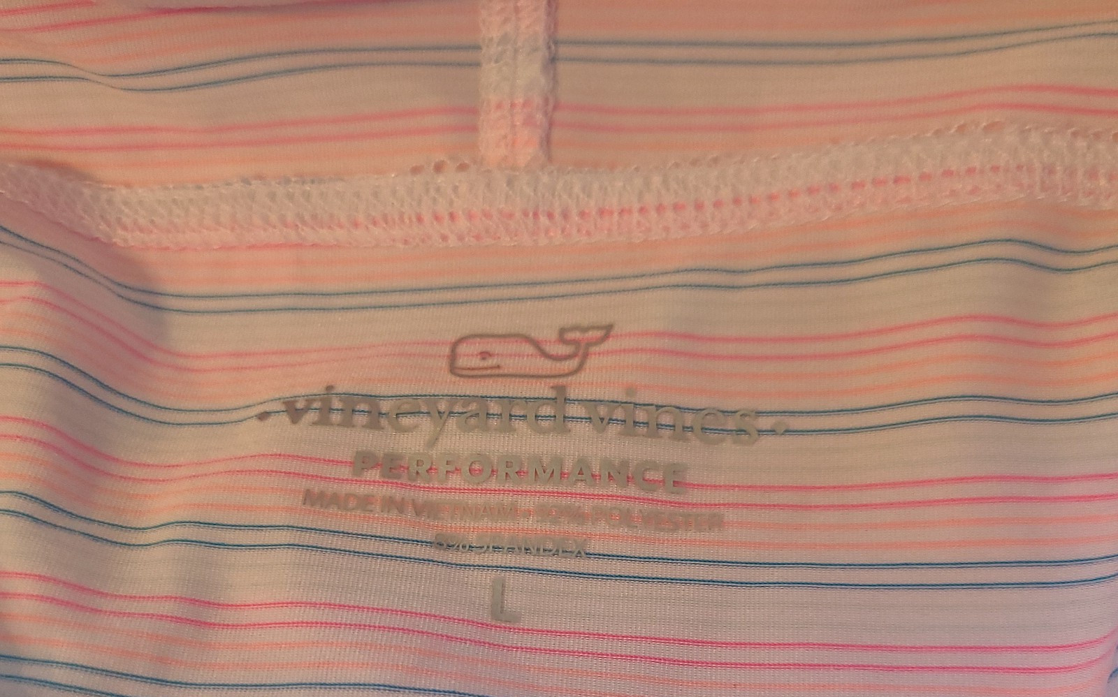 Men’s Vineyard Vines Full zip performance jacket – L – Polyester & Spandex