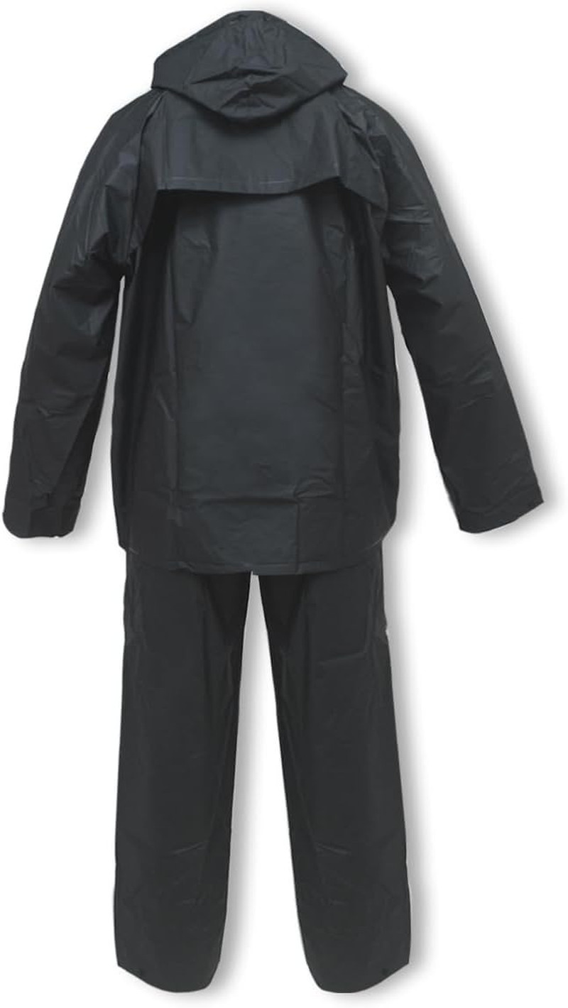 Traje Impermeable EVA Unisex Chaqueta y Pantalon Lluvia Ligero de Proteccion
