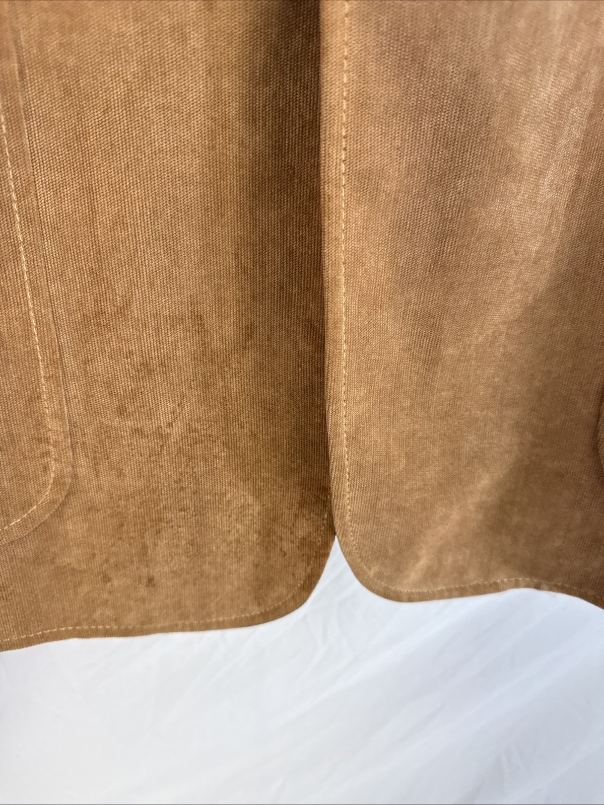 Vintage Venezzi Brown Suede Polyester Brown Blazer XXL