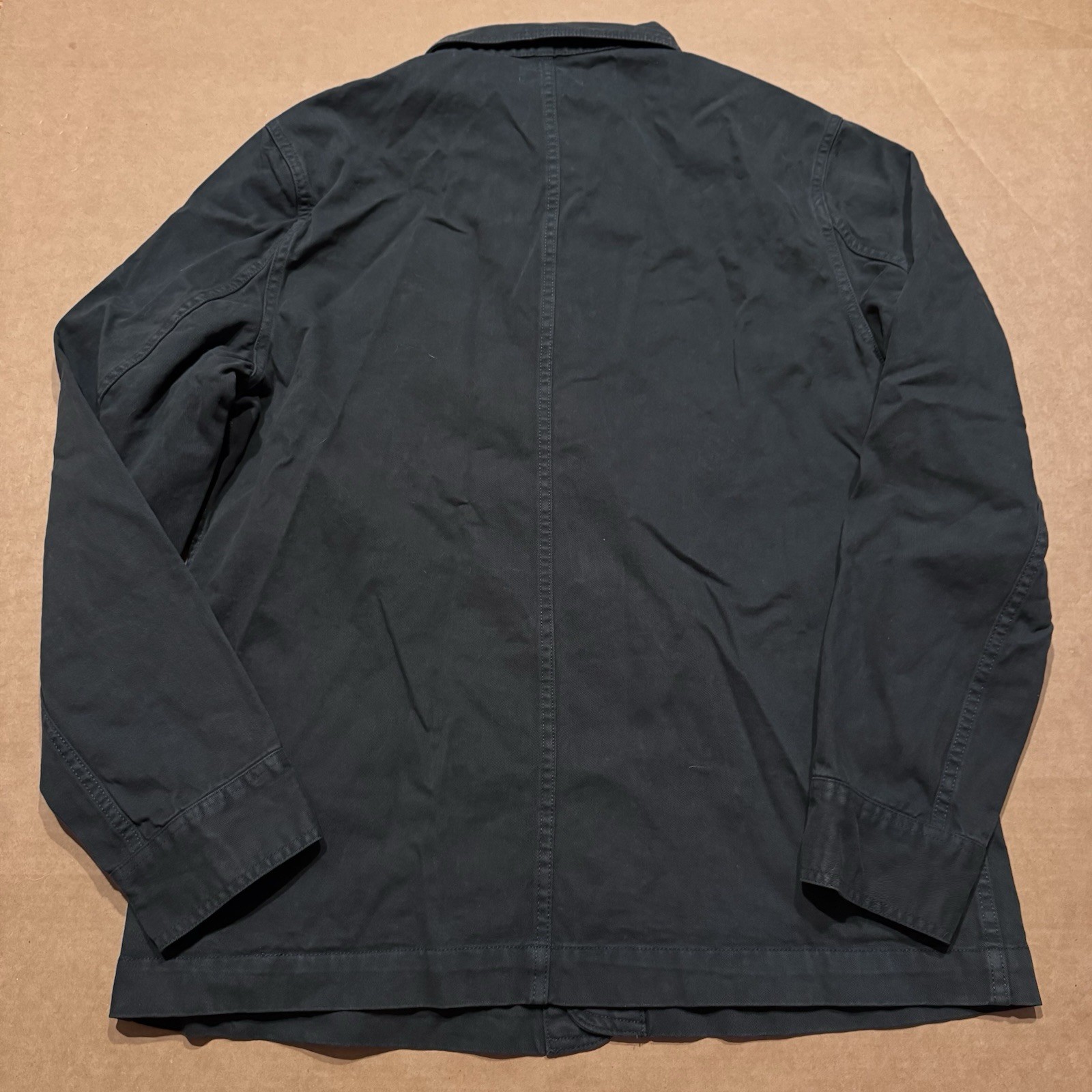 Taylor Stitch The Ojai Jacket in Organic Navy Foundation Twill 40 Medium New