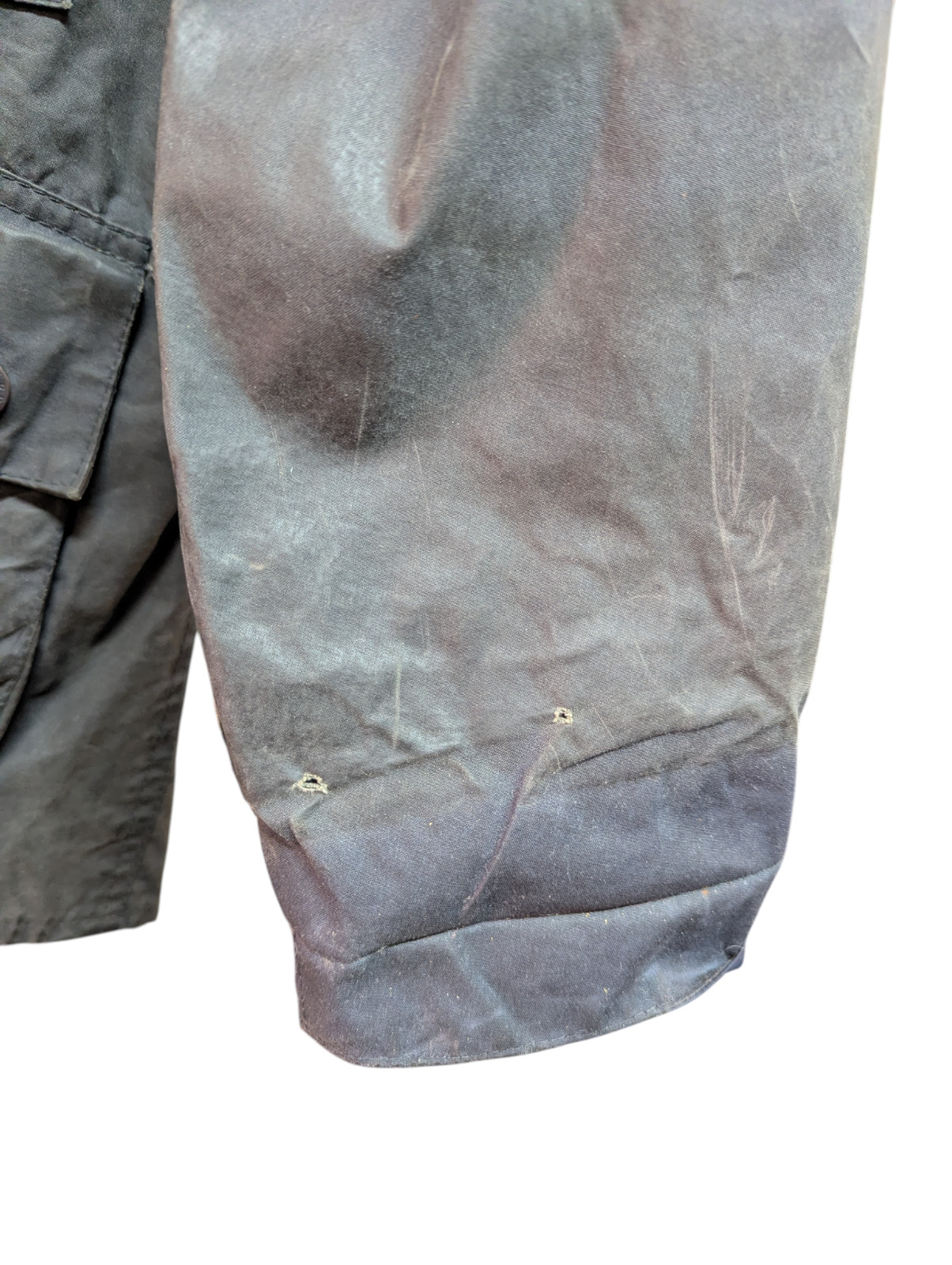 Barbour A105 Bedale Vintage Made in England Wax Jacket Size C40/102cm #799
