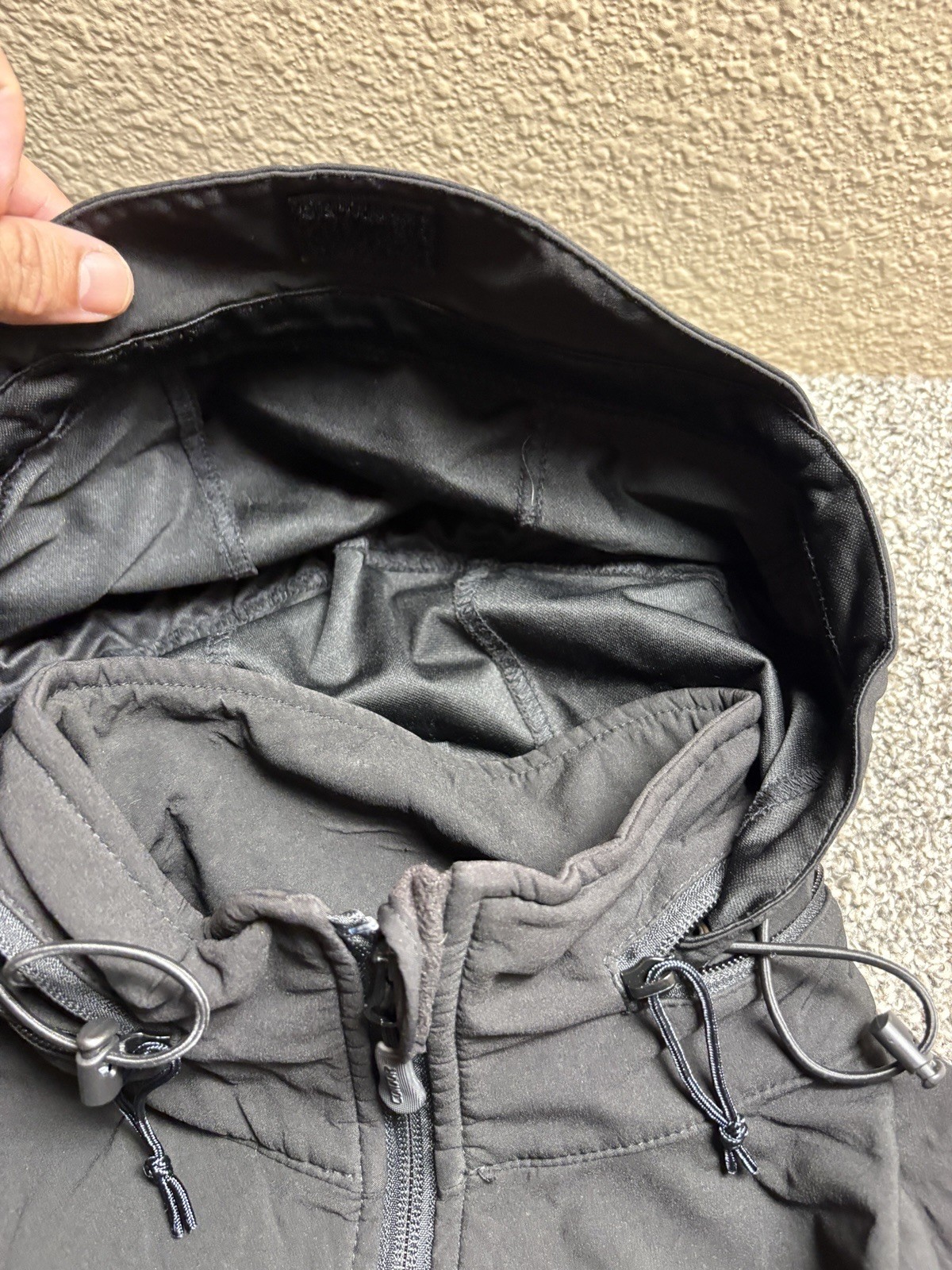 Condors Jacket Summit Adult XS Black Softshell Hooded Tactical Concealed Carry