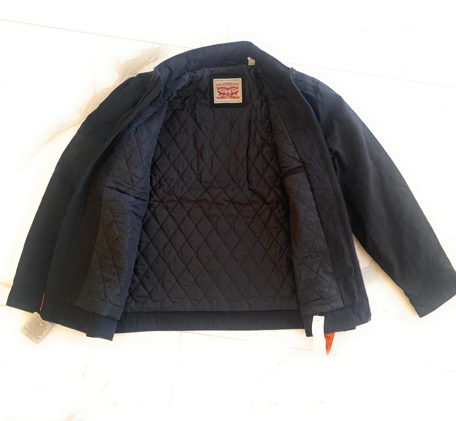 Levi’s Men’s Cotton Canvas Twill Jacket with Quilted Liner New with Tags
