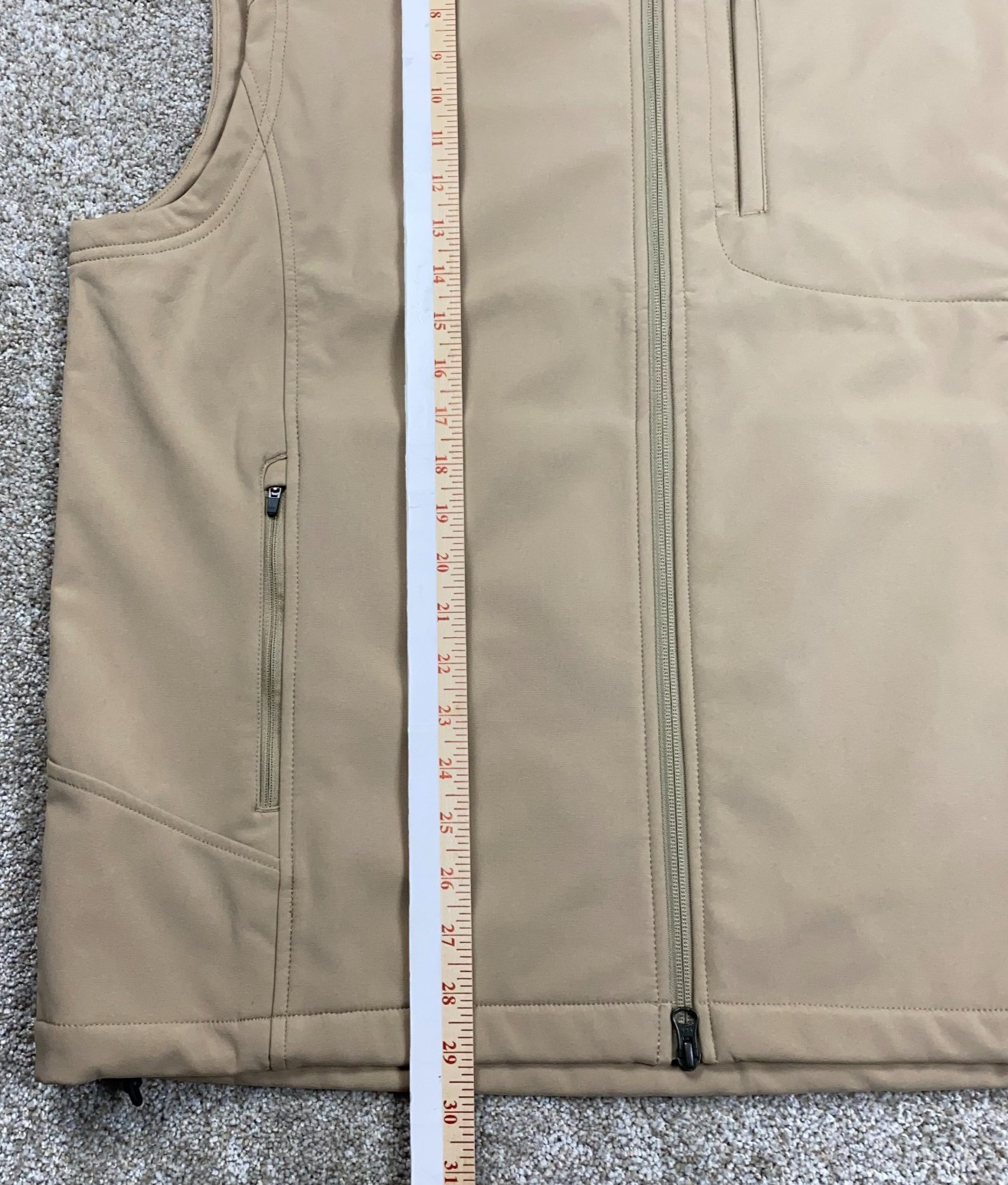 Propper Icon Softshell Vest Khaki/Beige Tactical Size Men’s Large Multi Use