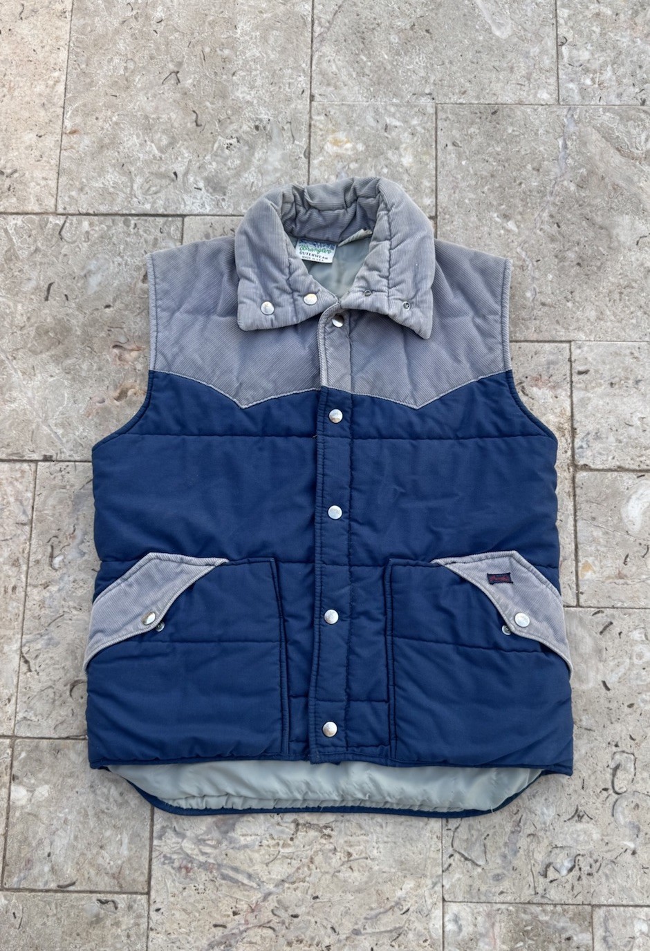 Vintage Wrangler Jacket Vest Size Large In excellent condition