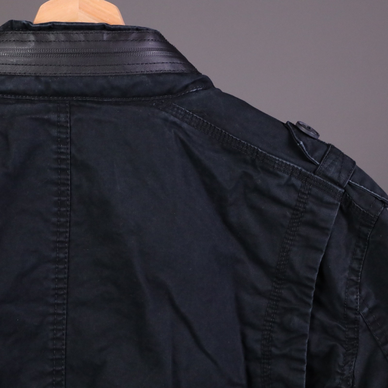 Brandit Field Jacket Black Men M Britannia M65 Military Gorpcore Hunting Outdoor