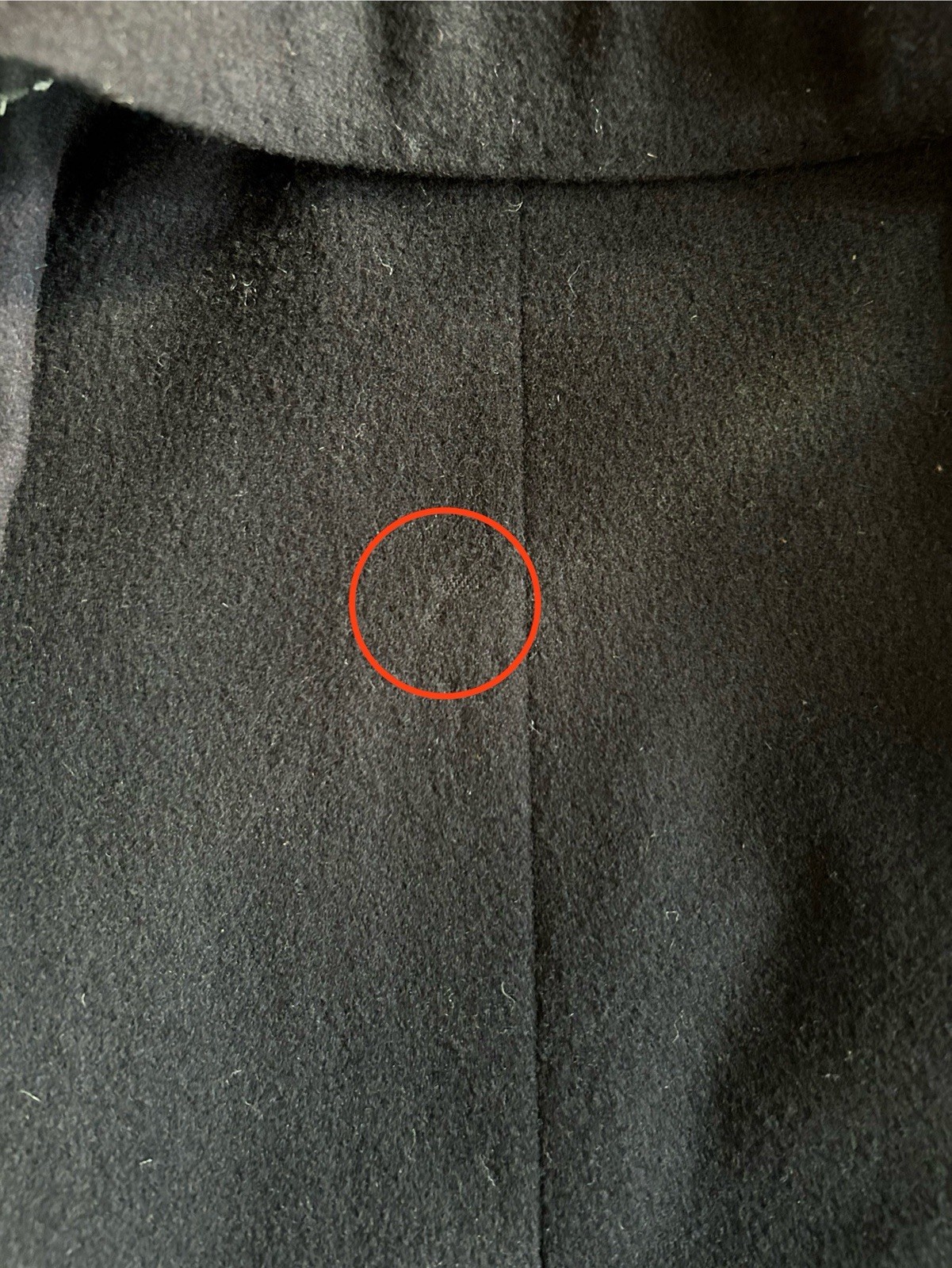 Saks Fifth Avenue Made in Italy Navy Wool Peacoat Size 42